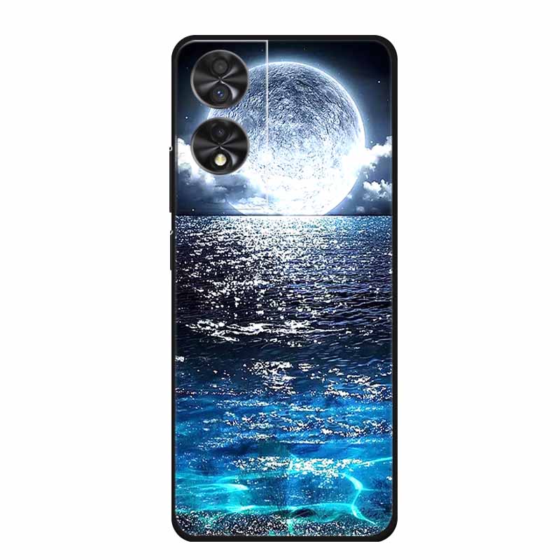 Para TCL 40 NxtPaper 4G 6.78" Funda Animales TPU Silicona Suave Fundas de Teléfono Cubierta para TCL40 NxtPaper Protector Lobo Dibujos Animados Coque