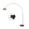 SPobeap Arched Floor Lamp, Stylish Nordic Design with Foot Switch, Remote Control, LED Bulb, Dimmable, Color-Changing, and Extendable, Perfect for