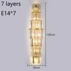European luxury hotel lobby crystal wall lamp club villa living room office indoor room decoration lighting fixture wall lamp