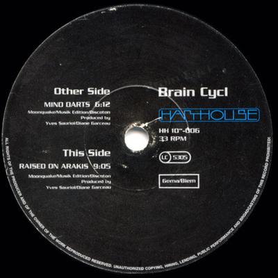 CD BRAIN CYCL - Mind Darts TOWERBLOCKED009 Harthouse 1994 Germany Dance & Electronica Used