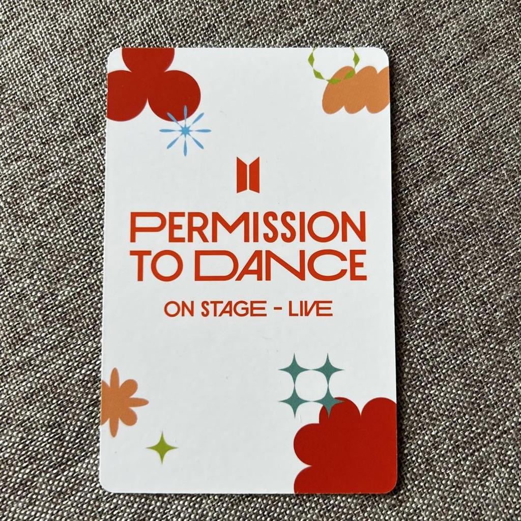 [USED] BTS PTD Jungkook Weverse US USA American Trading Card