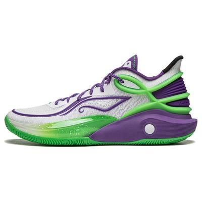 Li Ning CJ 3 Cushioning Slip Resistant Abrasion Resistant Lightweight Rebound Low Top Basketball Shoes Men's ABAU007-8