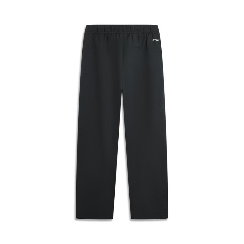 Li Ning Outdoor CF Sports Comfortable Far Infrared Warm Waterproof Casual Pants Men pants Black AYKV585-1