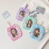 Kawaii PVC Photo Frame for 3 Inch Kpop Idol Card Colorful Bow Knot Photocard Holder Anime Character Card Sleeves Wholesales