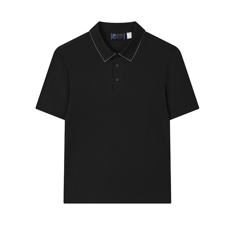 

New FILA Polo Shirt Men s Jet Black F11M522114F-BK 170/92A/M