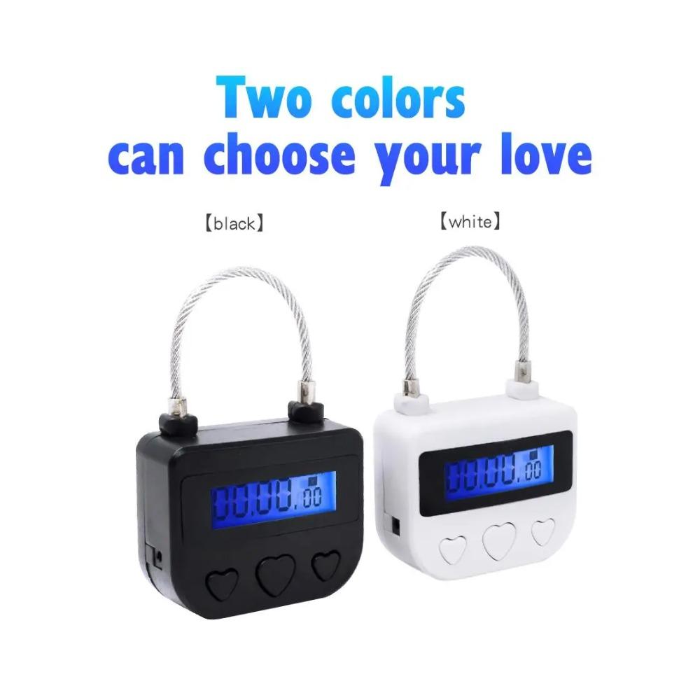Electro Shock CB6000 Male Chastity Cage Ball Stretcher,Electric Shock Cock Cage Penis Ring, Timer Lock Chastity Belt Sex Toy