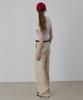 Kwinseulaebis Clean-Cut Cotton Tuck Low-Waist Pants_Beige_2Colors