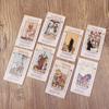 Tarot Card With Meaning On Them Beginner Tarot Keyword Antiqued Tarot Deck Learn Tarot In English 78 Cards Reversed
