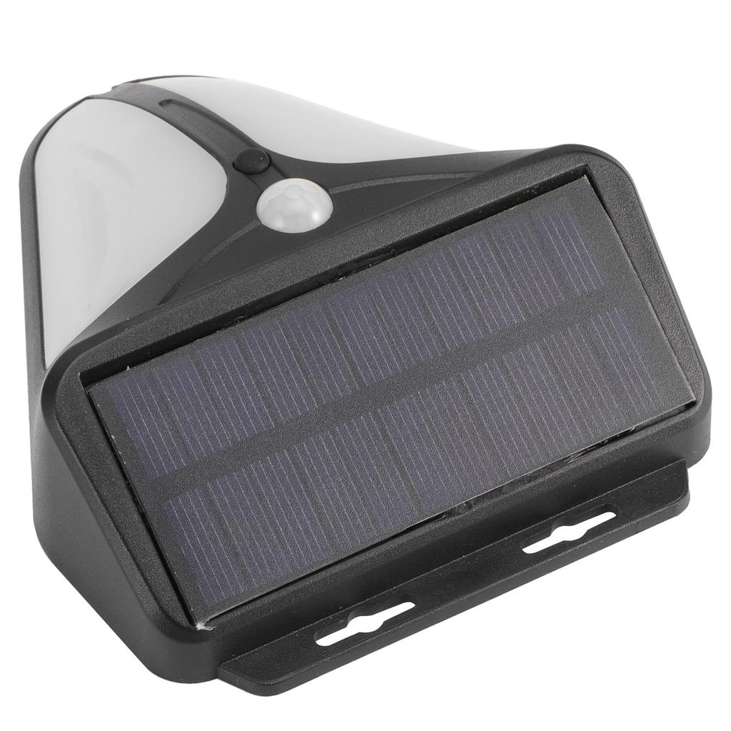 Solar Alarm Lamp Waterproof Human Body Induction Light for Outdoor Yard Farm Warehouse Fence