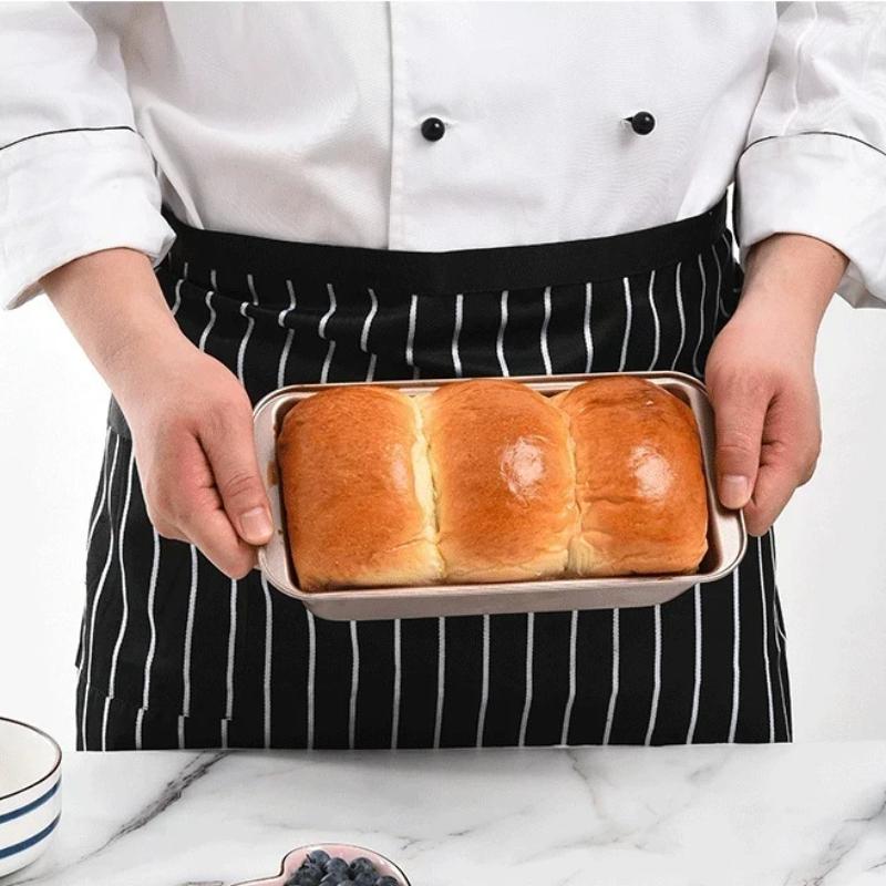 1pc Rectangular Baking Bread Loaf Pan,Gray Carbon Steel Nonstick Loaf Pan for Baking Homemade Bread,Toast,Brownies and Pound
