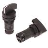 22Mm Key Knob Switch 1No1Nc 2/3 Position Self Locking Select Rotary Power Button Lock Switch Power Conversion Switch 10A On Off