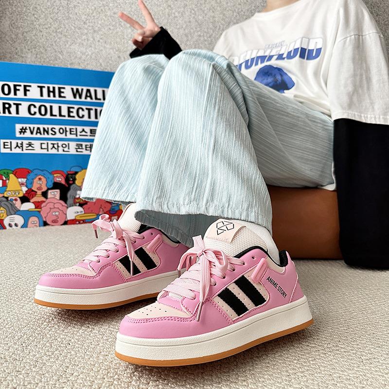 Street Pink Sneakers Unisex Mode Lässig Schnürschuhe Skateboard Schuhe Herren Klassisch Outdoor Damen Skate Schuhe zapatillas de hombre