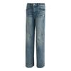 Originals Washed Flair Pant New Year Edition Water Washed Micro Flare Sport Stripe Slim Fit Jeans Women Bottoms KT-3173