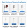 Electric Nail Drill Machine Portable USB Manicure Pedicure Set Professional File Kit for Acrylic Gel Nails Polish Salon Tools