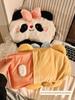 Cute Bear-Shaped Plush Hot Water Bottle, Rechargeable Explosion-Proof Hand Warmer for Girls, Warm Water Bag for Warming Hands and Feet