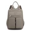 A Stylish And Simple Lightweight Nylon Leisure Backpack With Multi-pocket Backpacks For Men And Women Is Suitable For Schools