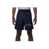 Jordan Alphabet Logo Print Basketball Shorts Men Bottoms Navy-Blue FQ0361-410