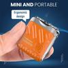 Portable rotary dual-ring electric shaver, 2026 upgraded waterproof mini electric shaver, rechargeable single-button long-lasting electric shaver.