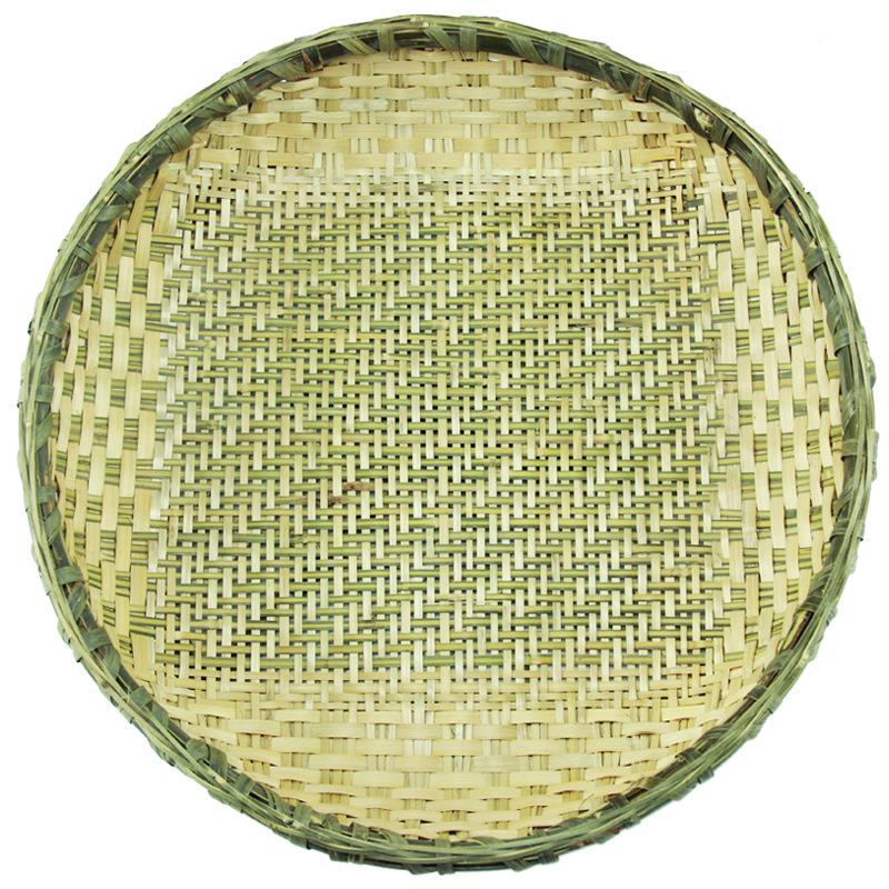 Bamboo Weaving Winnowing Basket and Sieve - Large Size for Household and Farm Use