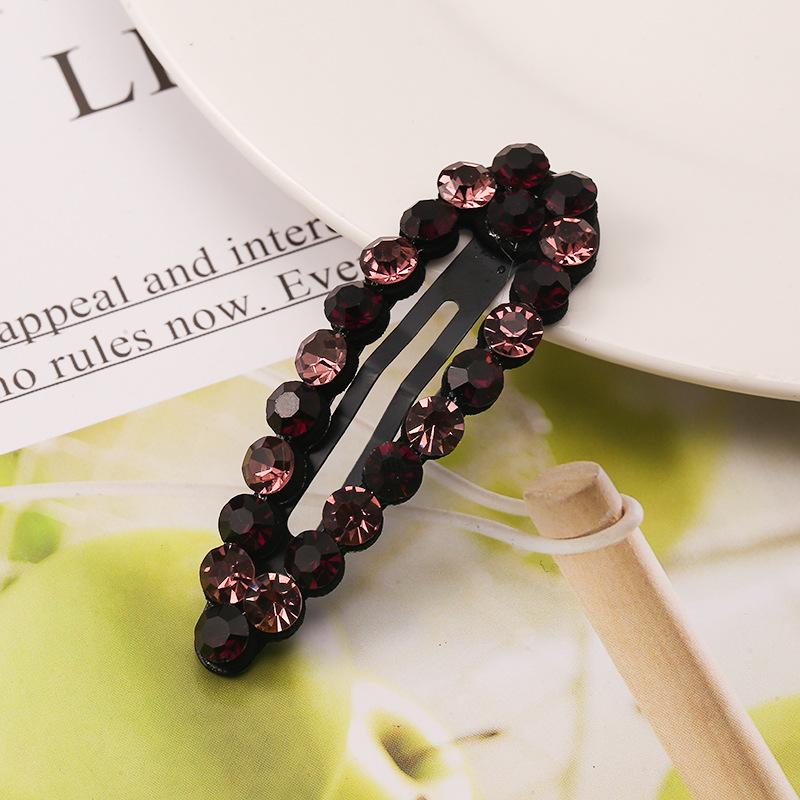 New Shiny Rhinestone BB Clip Fashion Hairpins Women Girls Hair Clips Pin Barrettes Accessories Hairgrip Hairclip Headdress