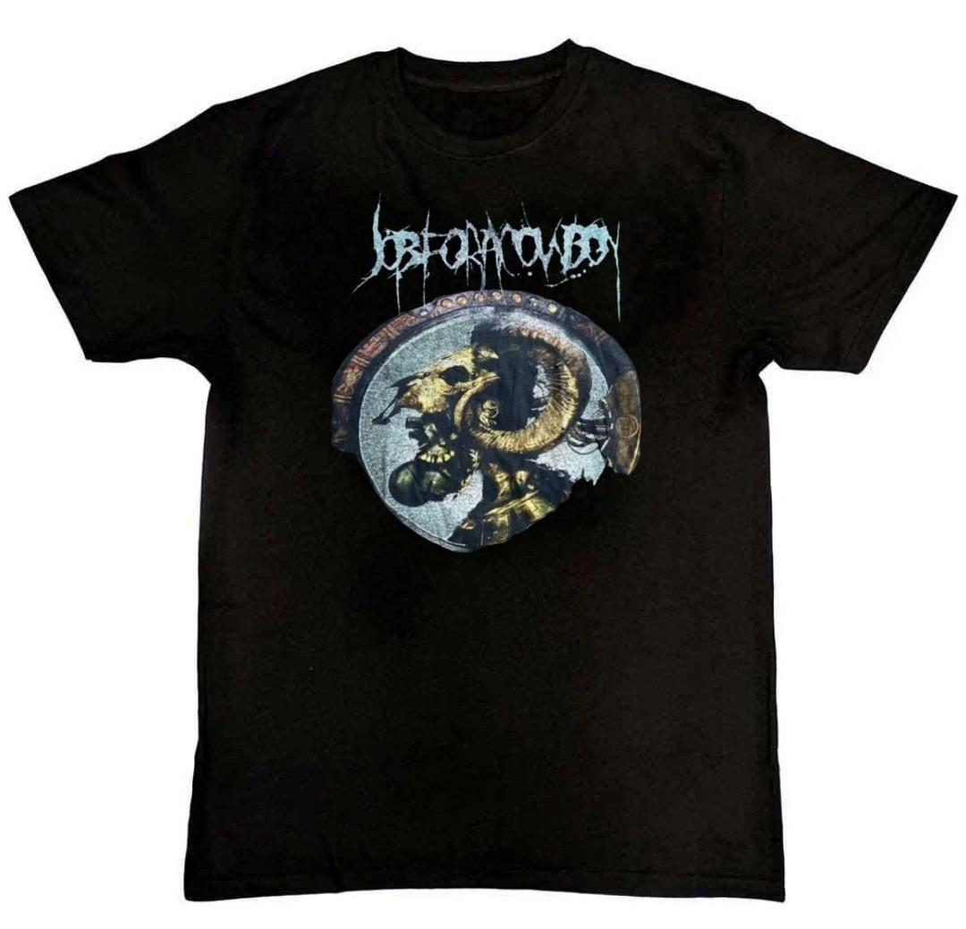 JOB FOR A COWBOY VINTAGE ROCK Graphic Mens T-Shirt S