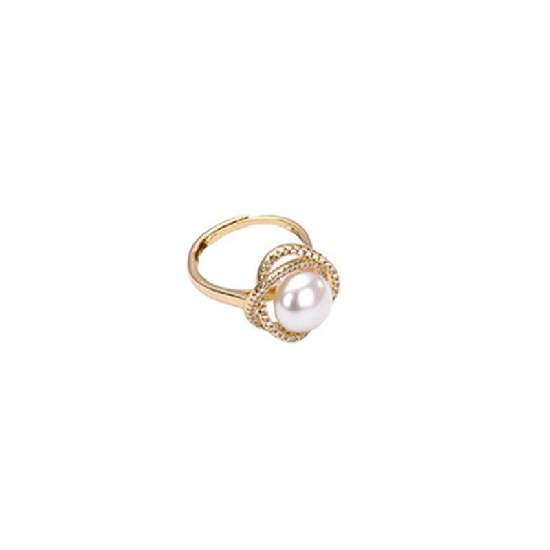 Female Niche Light Luxury New Chinese Style Ring золотой
