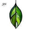 Lightweight Outdoor Decor Acrylic Leaf Hanging Pendant, Waterproof Sunproof Window Hanging, Decorative Four-leaf Clover Pendant Ornament with Colorful