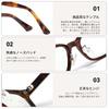 Blue Light Blocking Fashion TR Plate Computer UV Brown B1589 [FEISEDY] Glasses, Stylish, Women's & Men's Glasses, Rectangle, Frame, Temples, Glasses,
