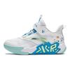 Anta Kids Cement Nemesis Synthetic Leather Fabric Comfortable Fashion Non-Slip Wear-Resistant Breathable Low-Top Basketball Shoes A12439902-1
