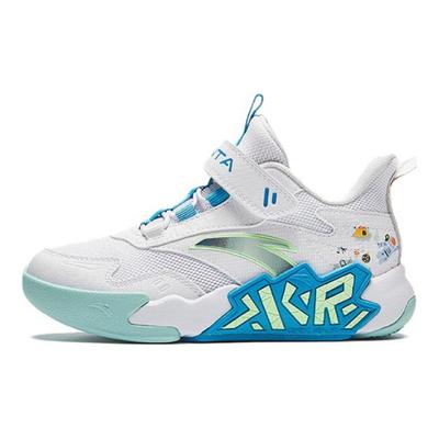 Kids Cement Nemesis Synthetic Leather Fabric Comfortable Fashion Non-Slip Wear-Resistant Breathable Low-Top Basketball Shoes A12439902-1