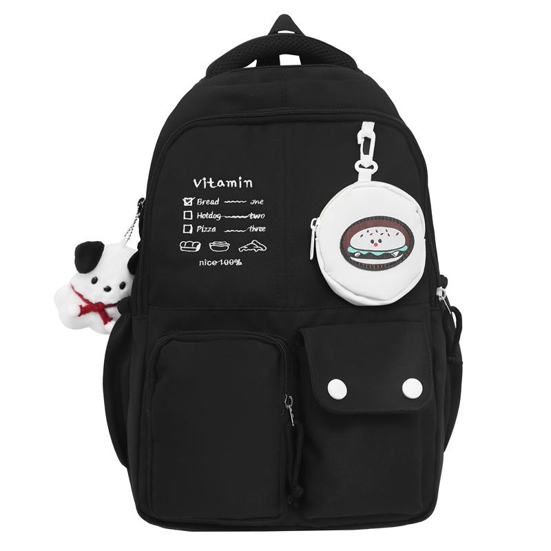 Školní aktovka Velkokapacitní batoh pro studentky Batoh pro střední školy