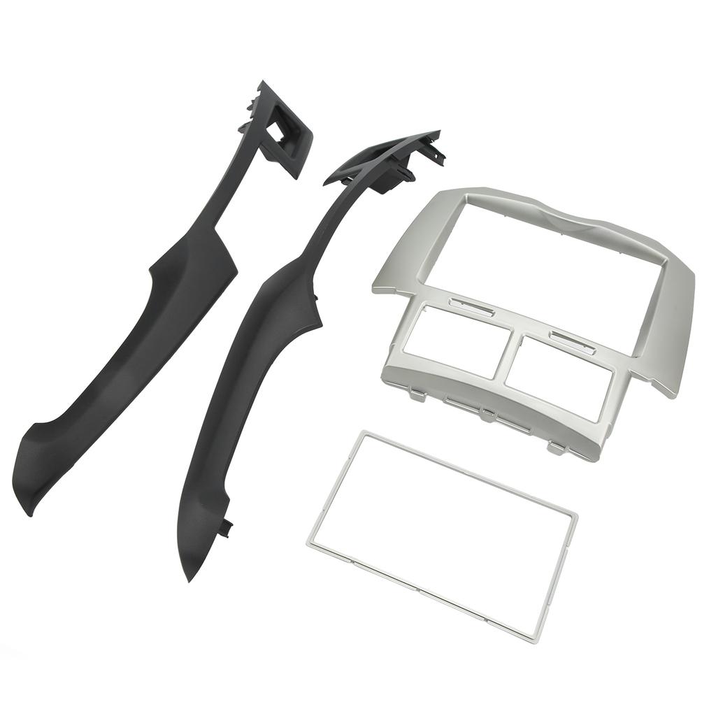 2Din Car Fascia Stereo Dash Radio Frame Panel Replacement for Yaris Vitz Platz 2005‑2011