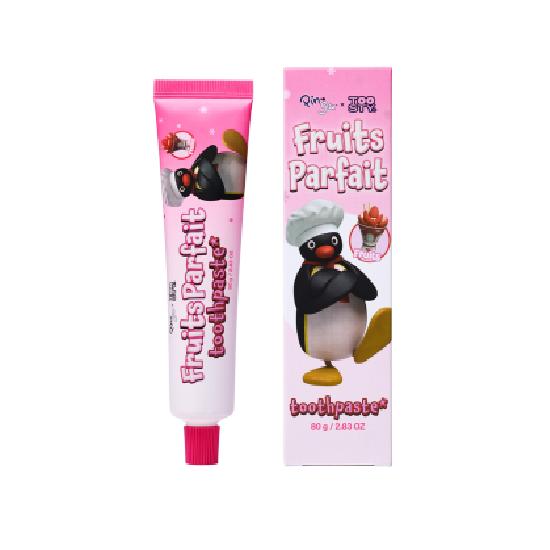 TOOSTY Pingu Toothpaste Snow Igloo 80g / Fruit Parfait 80g, Choose 1
