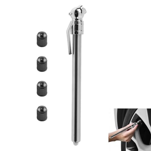 

Портативный манометр для мотоциклов и автомобилей | Двойная молния | Точное измерение | Портативный манометр для измерения давления воздуха в шинах автомобиля