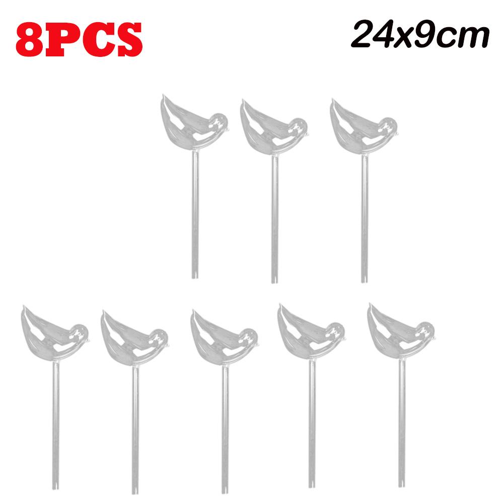 15-3PCS Automatic Plant Watering Bulb PVC Transparent Waterer Self Watering Bulbs Home Garden Plant Dropper Drip Irrigation