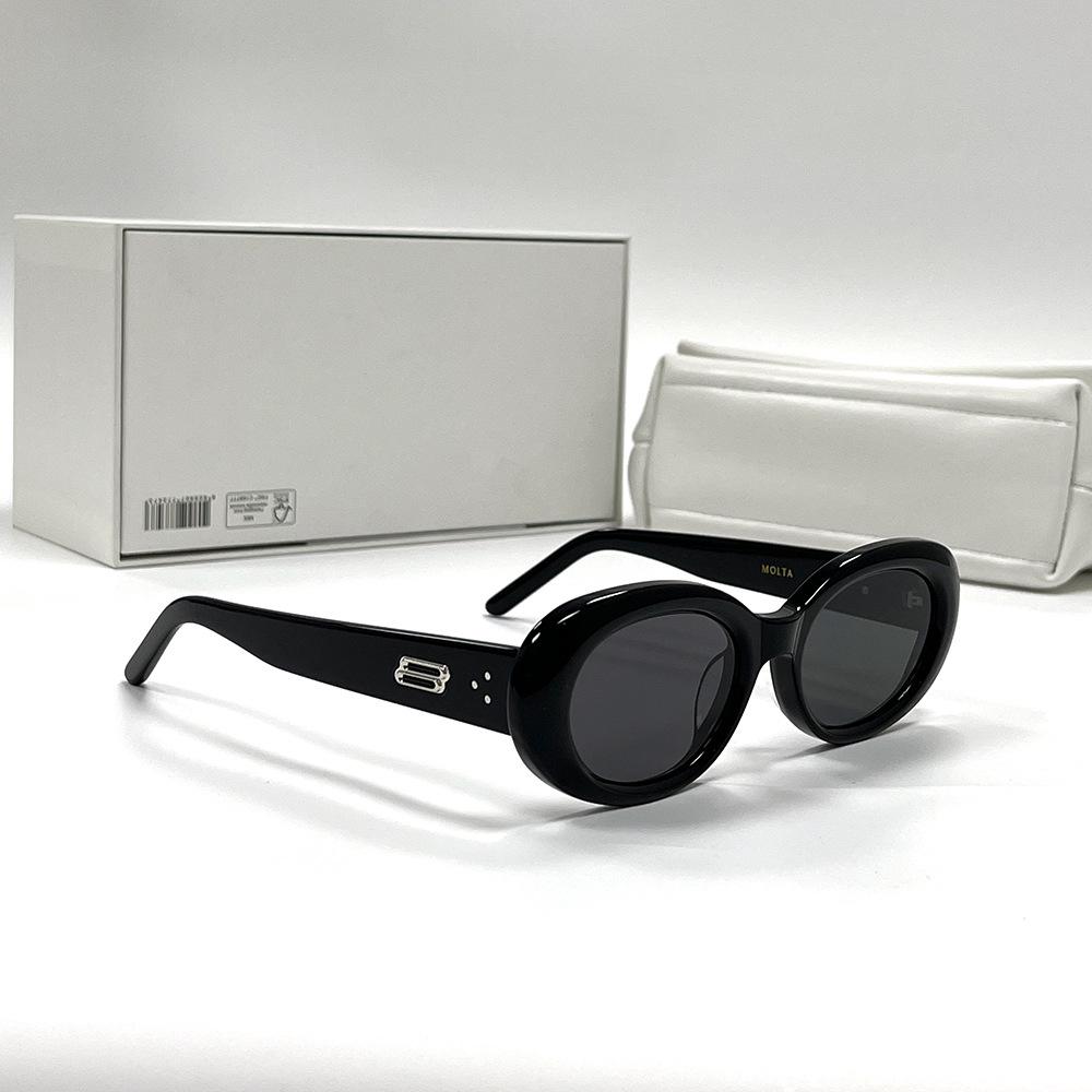 2024 Influencer Retro Oval Women's Sunglasses - UV Protection for Outdoor Driving