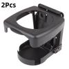 Car Cup Holder with Rear Seat Clip Multifunctional Car Organizer Stable Fix for Long Drive Coffee Water Snack Storage