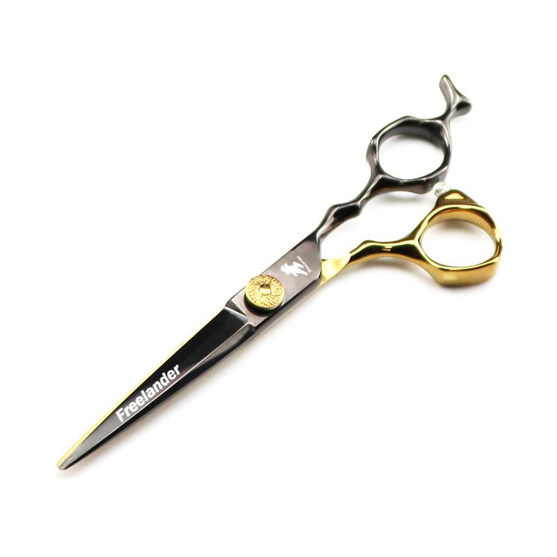 Black And Gold High-End, Freelander Bench Handle, Hair Scissors, Haircut, Flat Scissors, Bangs, Tooth Scissors, Thin Scissors