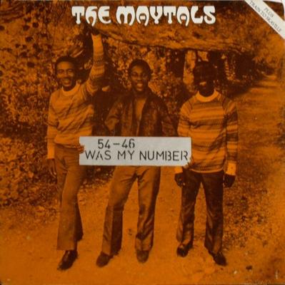 7inch Record MAYTALS  5446 Was My Number TRO9076 Trojan Records 1984 UK Reggae Ska  Dub Used