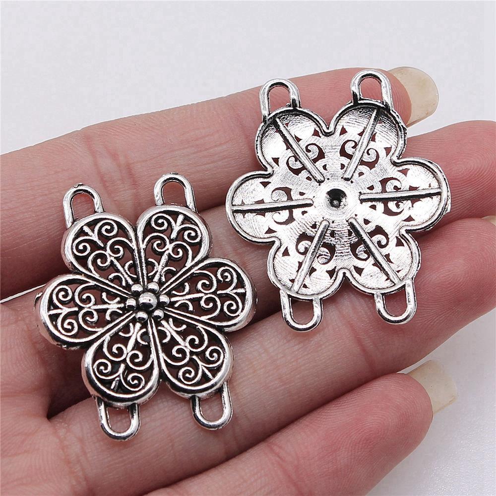 Accessories Parts Four-Hole Necklace Connector Wedding Jewelry Findings TA023