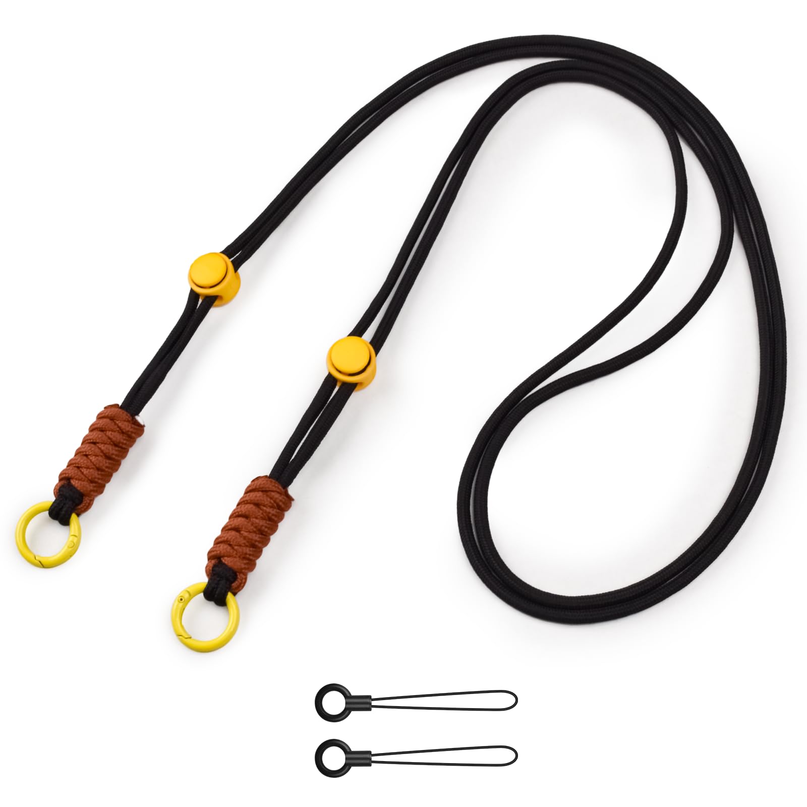 

VOVMOEYA Camera Shoulder Strap Rope Compatible with and Olympus Strap with Connection Quick Compatible with Game and ID Cards Strap, Sony, Canon, чорний