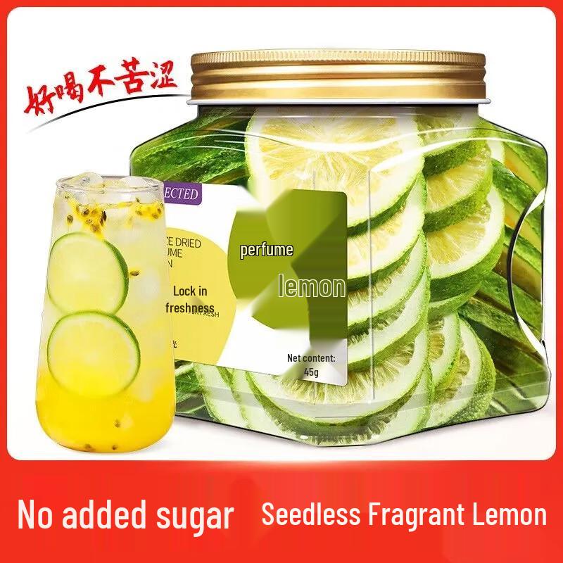 Minlv Freeze-Dried Perfume Lemon Slices