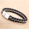 New Chain Woven Bracelet Mixed Leather Bracelet