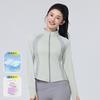Sunscreen Clothing Women's 1011 New Yoga Clothing Waist Light Slim Skinny Outdoor UV Protection Sunscreen Clothing Jacket