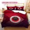 Gençlerbirliği SK  Pattern Bedding Quilt Set  Home Decoration  Gift (1 * duvet cover + 2 * pillowcase  without core)