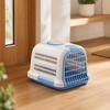 Plastic Pet Transport Crate Breathable Hard Shell Cat Carrier Lightweight