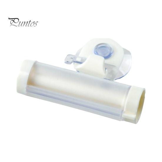 

Соковыжималка для зубной пасты с присоской, подвесной диспенсер для зубной пасты с роликовой трубкой для домашней ванной комнаты белый