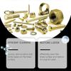 120ml Copper And Brass Polish Cleaner Metal Rust & Water Stains Remover Oxidation And Cleaning Non Abrasive Brass Cleaner