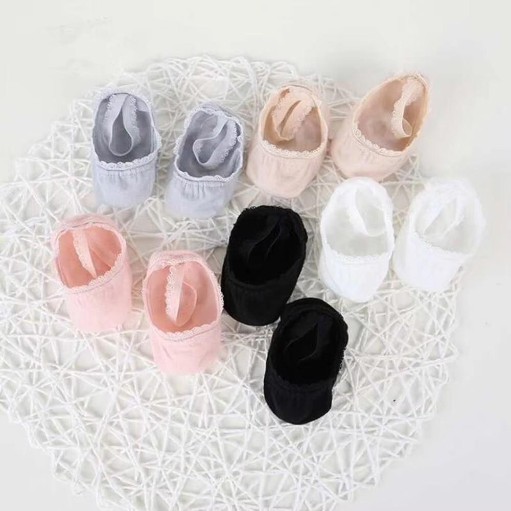Soft Cotton Infant Lace Socks Solid Color Baby Socks New Newborn Socks Summer Baby Wear