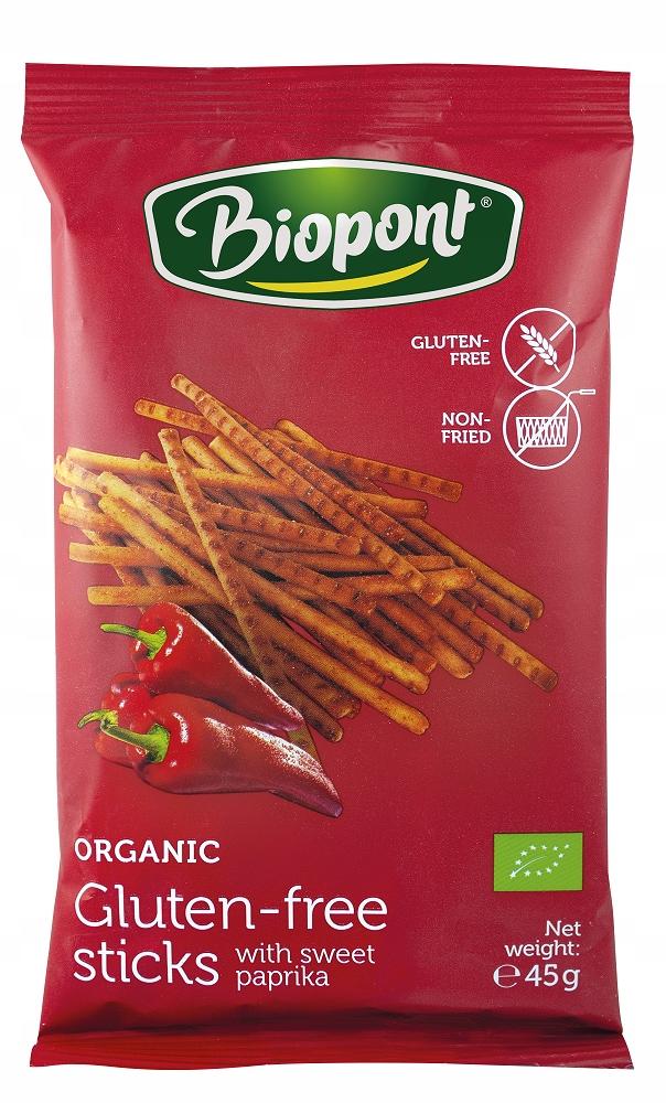 GLUTEN-FREE PEPPER STICKS ORGANIC 45 g - BIOPONT